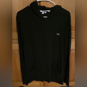 Mens Lacoste Lightweight Hoodie Size XL